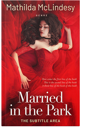 Pre Made Book Cover Monza