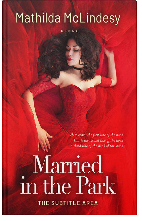 Front view of Premade Erotica Book Cover - Monza