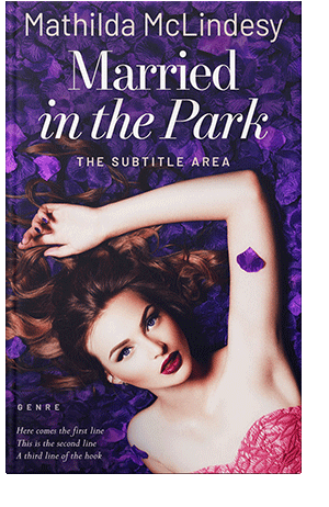 Pre Made Book Cover Cavern Pink