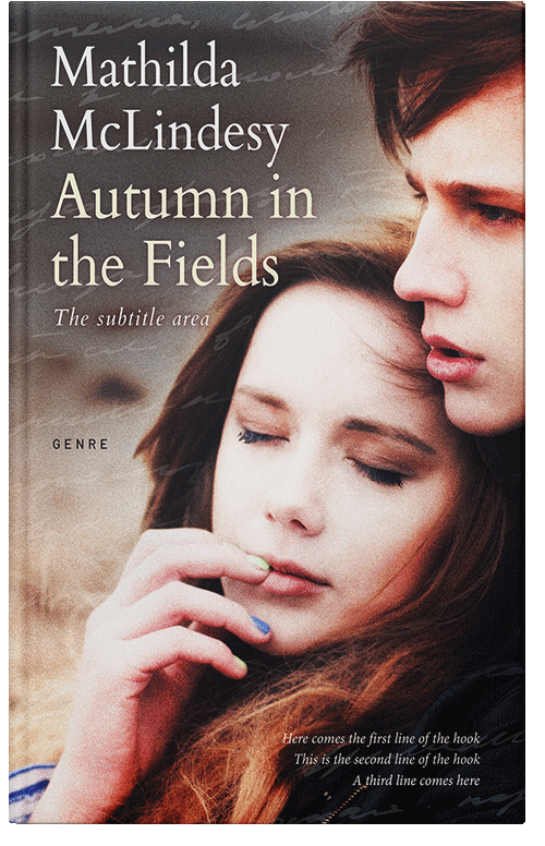 Front view of Premade Romance Book Cover - Bone