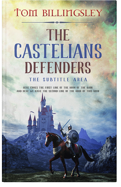 Front view of Premade Fantasy Book Cover - Rhino