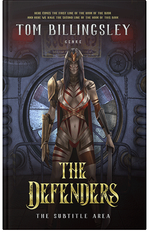 Premade Book Cover Thunder