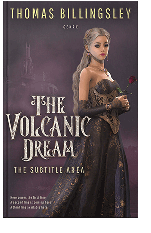 Pre Made Book Cover Thunder