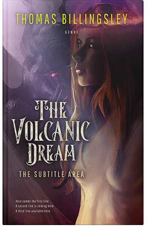 Premade Book Cover Livid Brown