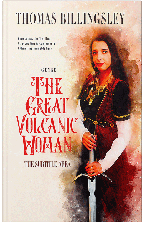 Front view of Premade Fantasy Book Cover - Albescent White