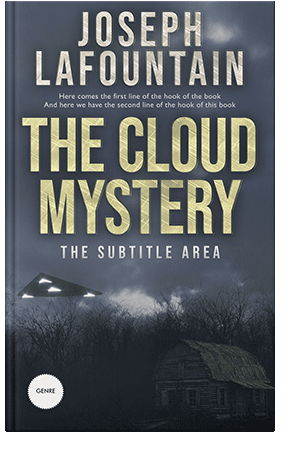 Pre Made Book Cover Bright Gray