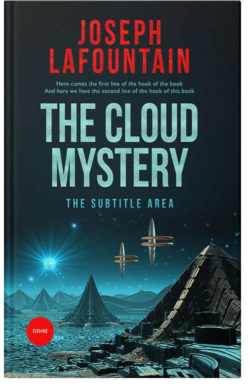 Front view of Premade Science Fiction Book Cover - Del Rio