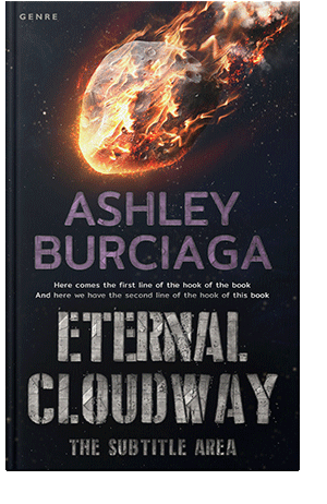 Pre Made Book Cover Cinder