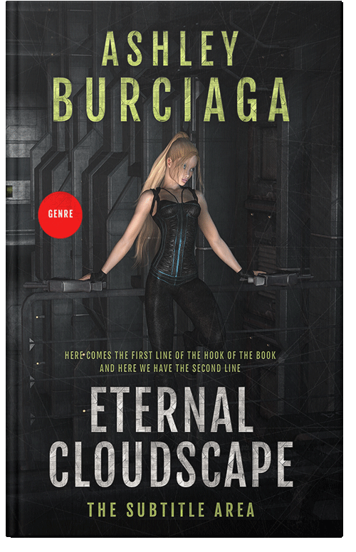 Front view of Premade Science Fiction Book Cover - Woodsmoke