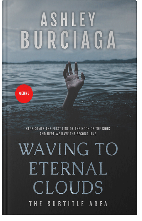 Front view of Premade Mystery & Thriller & Suspense Book Cover - Shark