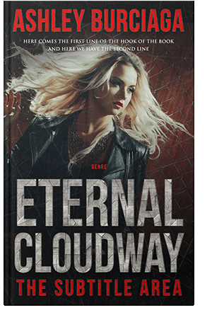 Pre Made Book Cover Brandy Rose