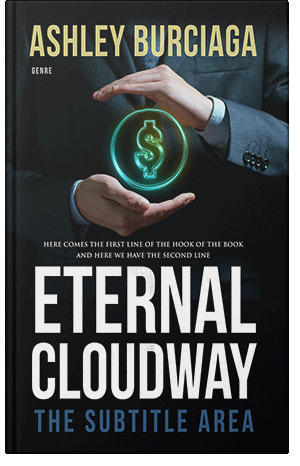 Premade Book Cover Swirl