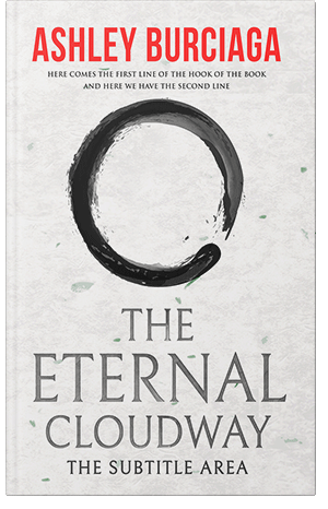Premade Book Cover Hint of Red