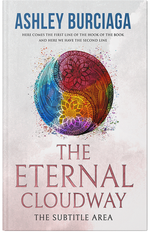 Front view of Premade Religion & Spirituality Book Cover - Ebb