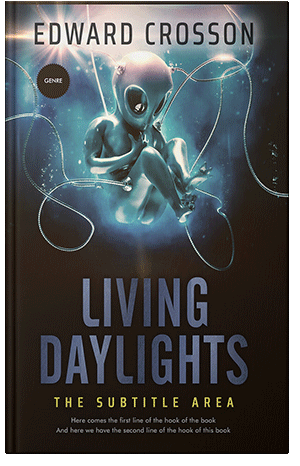 Pre Made Book Cover Shark