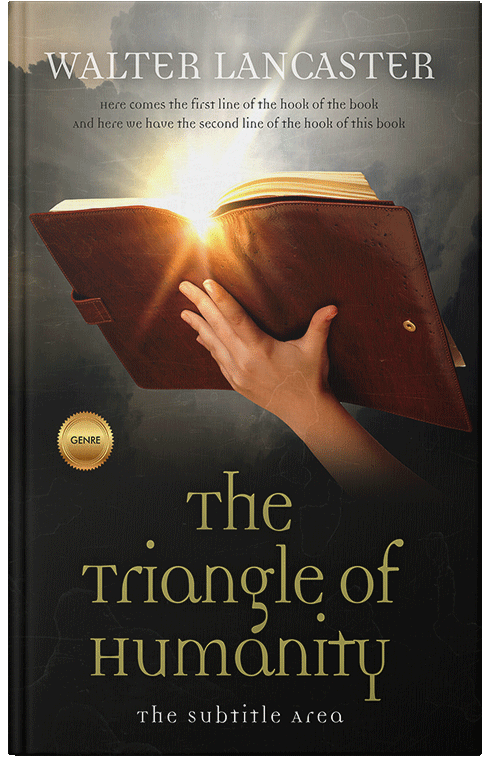 Front view of Premade Religion & Spirituality Book Cover - Sorrell Brown