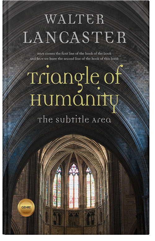 Front view of Premade Religion & Spirituality Book Cover - Dune