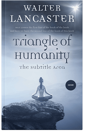 Pre Made Book Cover Periwinkle Gray