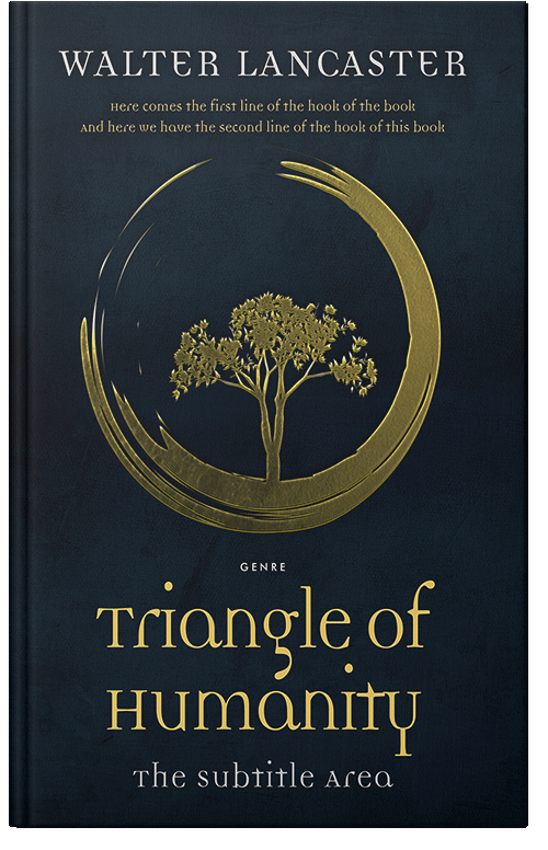 Front view of Premade Environment & Ecology Book Cover - Firefly