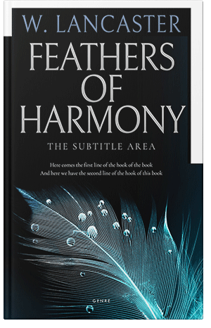 Premade Book Cover Black Bean