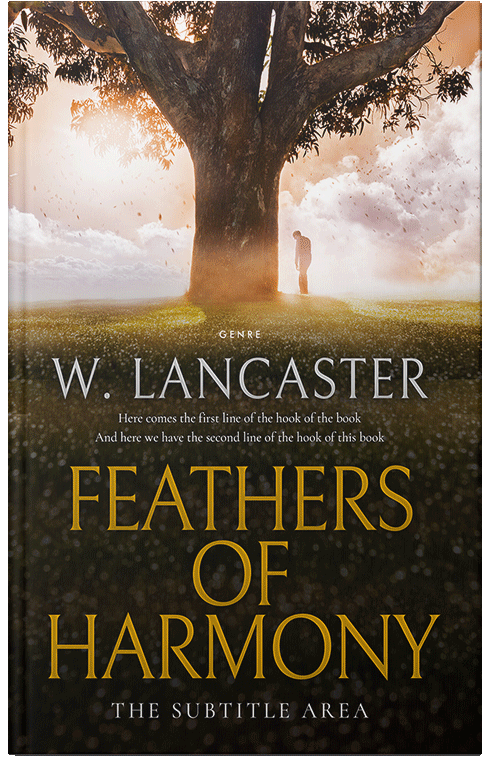 Front view of Premade Fantasy Book Cover - Karaka