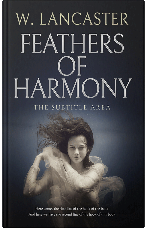 Front view of Premade Erotica Book Cover - Shark