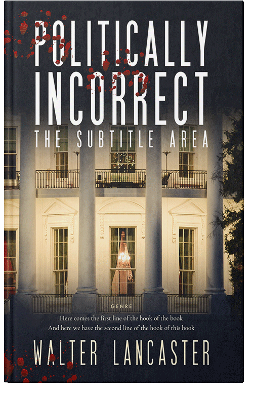 Front view of Premade Mystery & Thriller & Suspense Book Cover - Pavlova