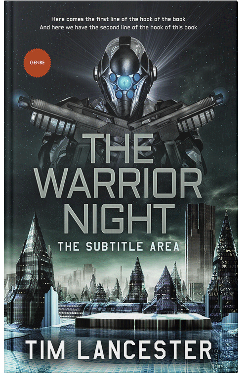 Front view of Premade Science Fiction Book Cover - Pumice