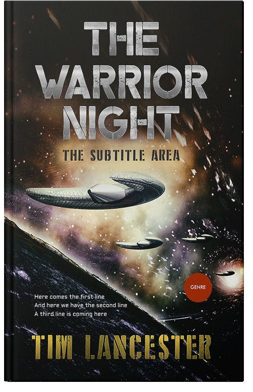 Front view of Premade Science Fiction Book Cover - Zeus