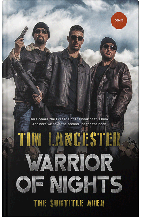 Front view of Premade Mystery & Thriller & Suspense Book Cover - Cotton Seed