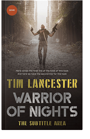 Pre Made Book Cover Cocoa Brown