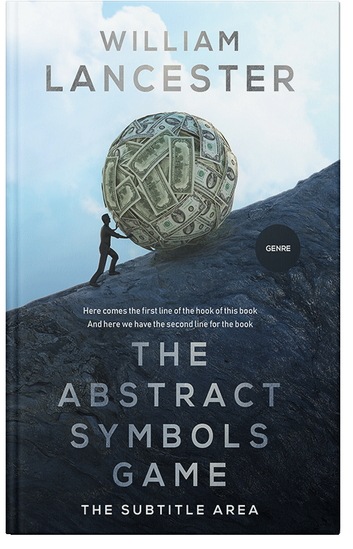 Front view of Premade Business Book Cover - Iceberg