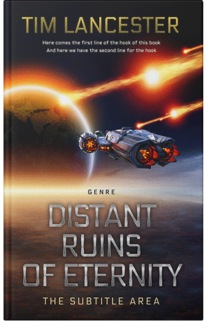 Premade Book Cover Cocoa Brown