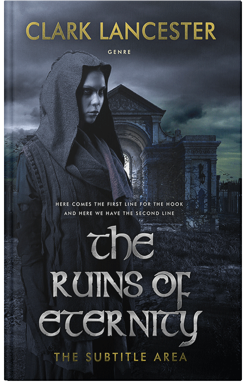 Front view of Premade Horror Book Cover - Mirage