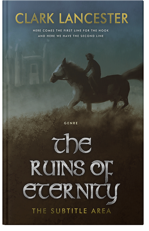 Front view of Premade Fantasy Book Cover - Tuatara