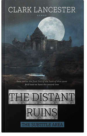 Premade Book Cover Shark