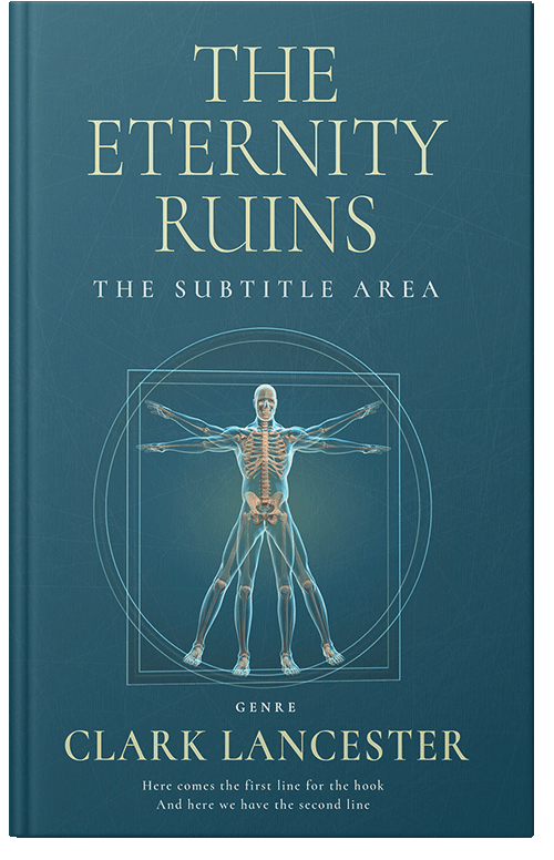 Front view of Premade Health & Mind & Body Book Cover - Tiber