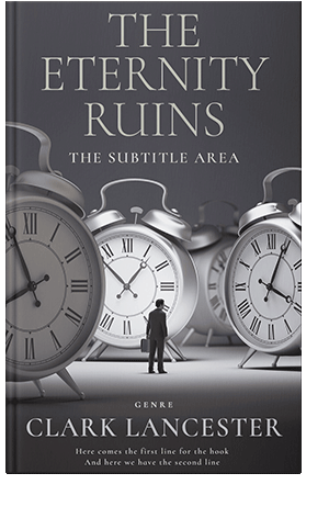 Pre Made Book Cover Ship Gray