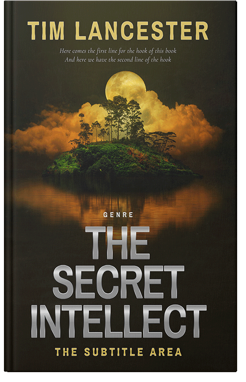 Front view of Premade Surreal Book Cover - Husk