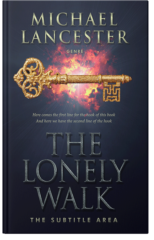 Front view of Premade Fantasy Book Cover - Mirage