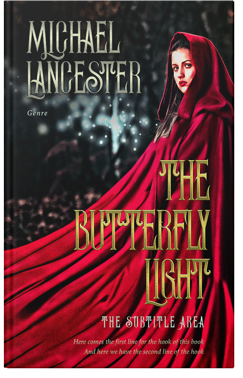 Front view of Premade Teen & Young Adult Book Cover - Valencia