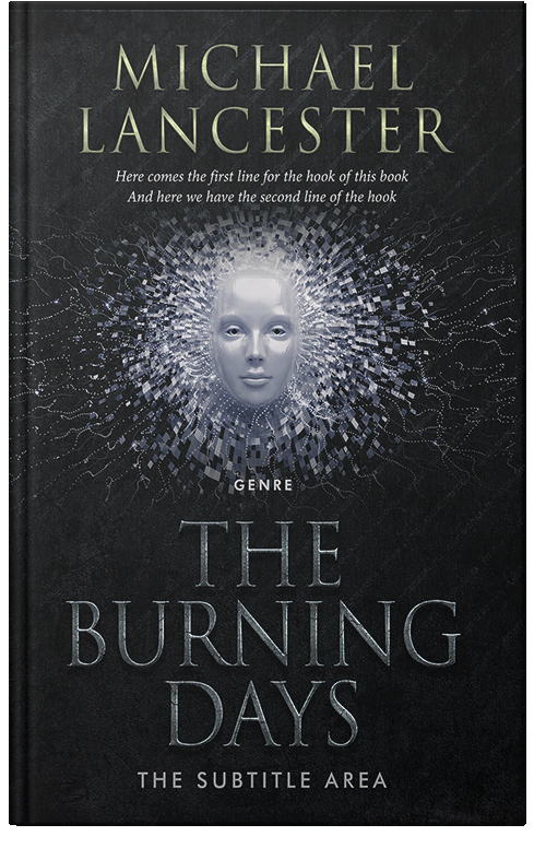 Front view of Premade Health & Mind & Body Book Cover - Woodsmoke