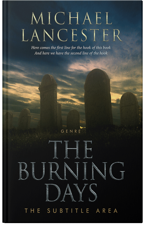 Front view of Premade Horror Book Cover - Bunker