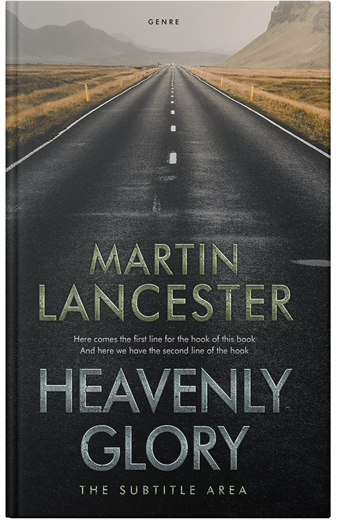 Front view of Premade Mystery & Thriller & Suspense Book Cover - Shark