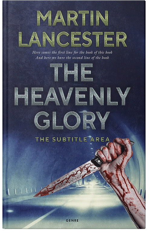 Front view of Premade Mystery & Thriller & Suspense Book Cover - Ebony Clay