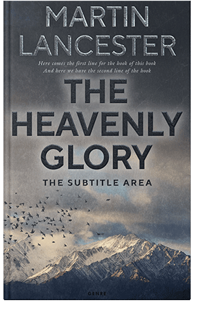 Pre Made Book Cover Bright Gray