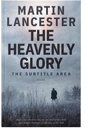 Pre Made Book Cover Gull Gray