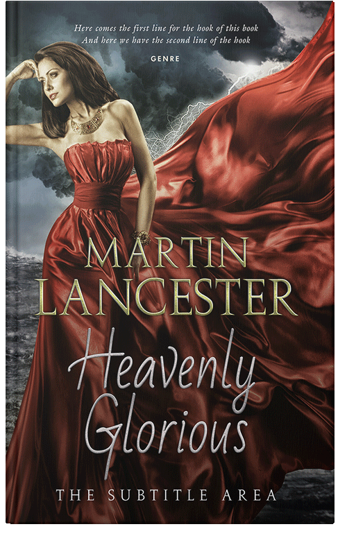 Front view of Premade Chick Lit Book Cover - Gondola