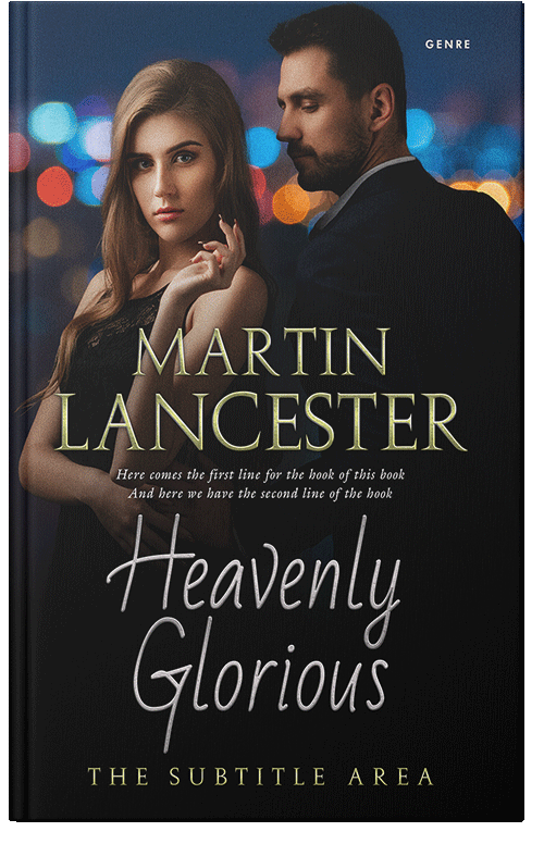 Front view of Premade Romance Book Cover - Woodsmoke