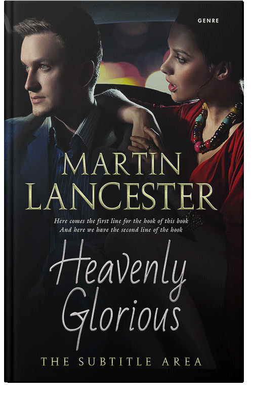 Front view of Premade Romance Book Cover - Cod Gray